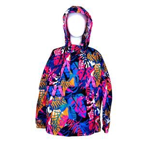 Lauren James Water Resistant Jacket Multi-Print Small NWT